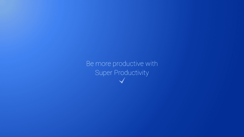 Super productivity